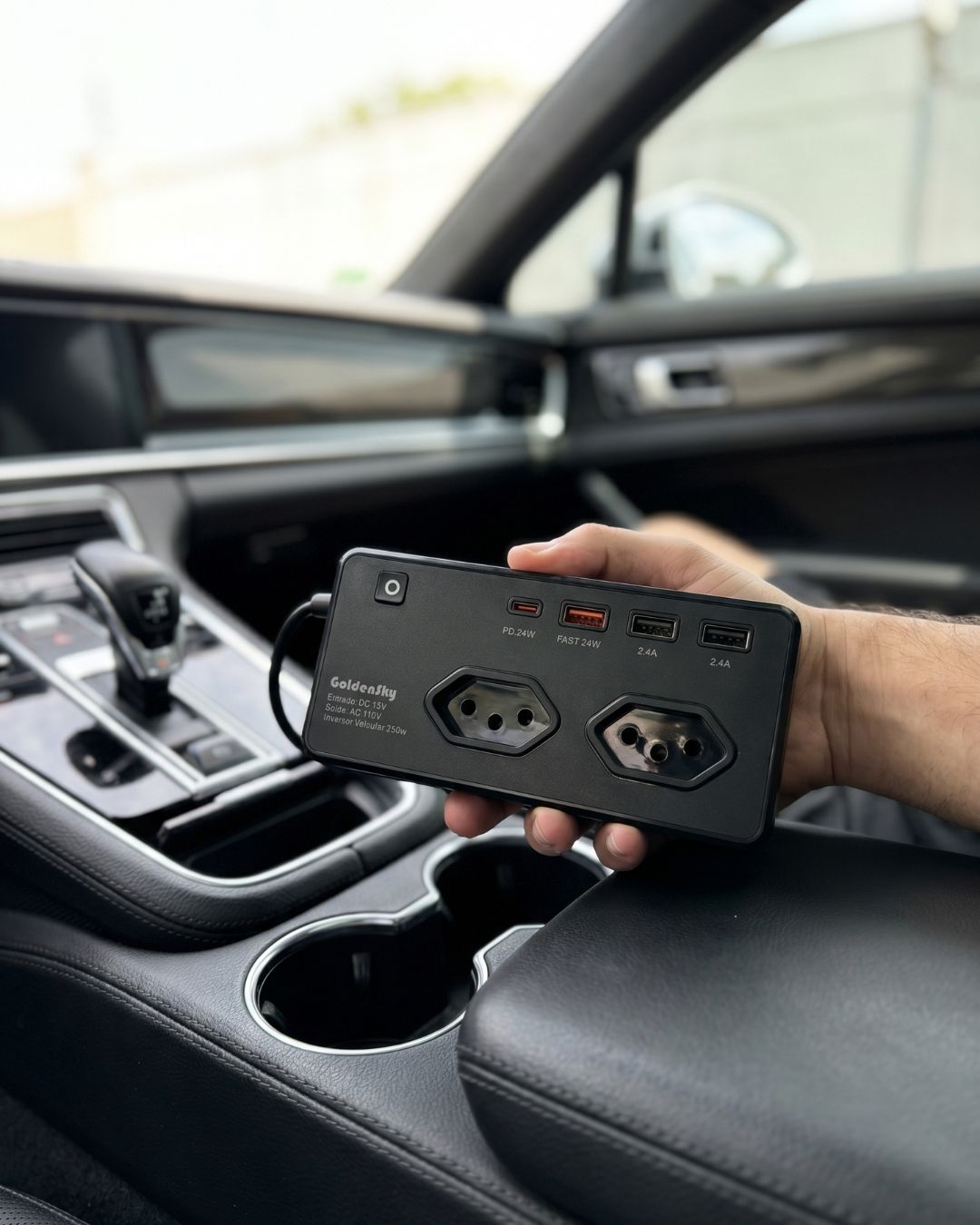 Inversor 350W para Carro | Energia Extra na Estrada