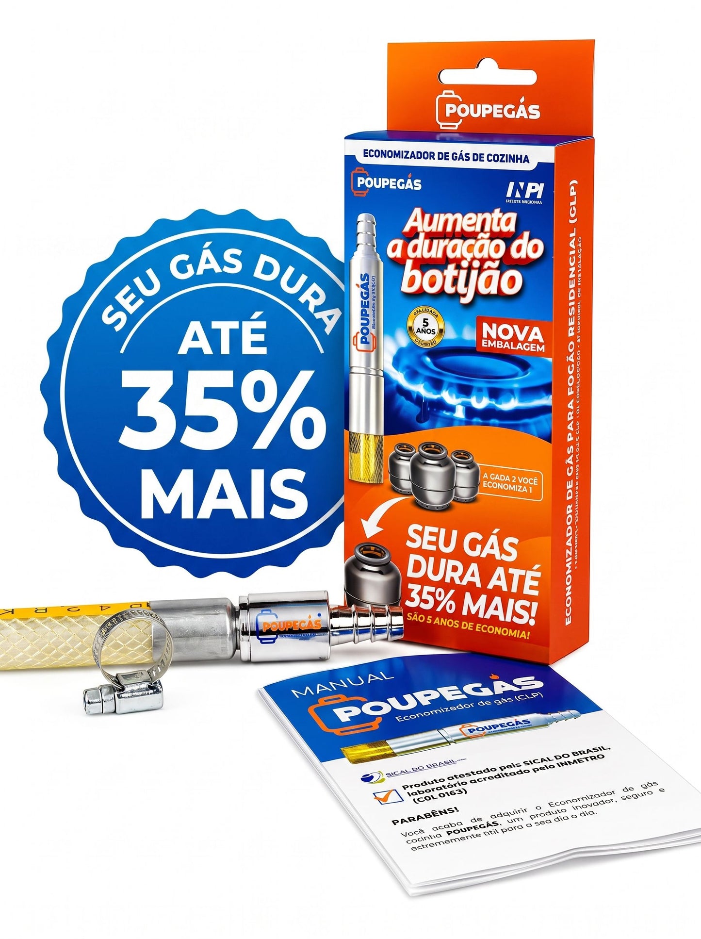 Economizador de Gás que Pode Fazer Seu Botijão Render Muito Mais | POUPEGÁS