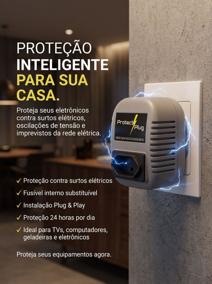 Dispositivo de Proteção Contra Surtos Elétricos Bivolt | Proteja os Eletrônicos