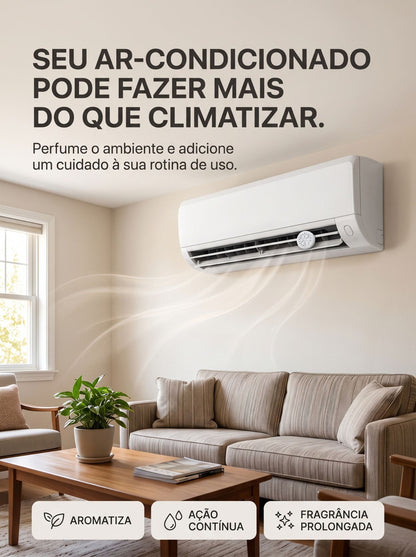 Pastilha para Ar-Condicionado  | Aromatizante de Ação Contínua & Bactericida
