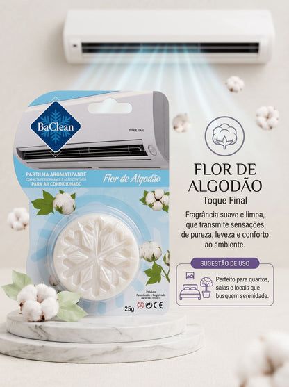 Pastilha para Ar-Condicionado  | Aromatizante de Ação Contínua & Bactericida