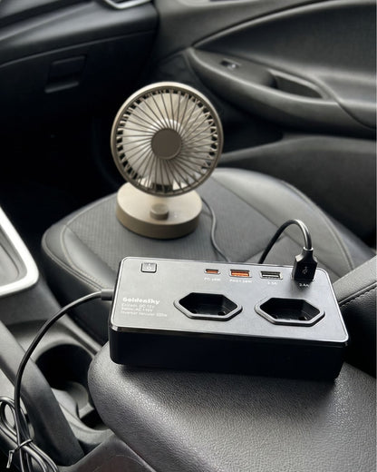 Inversor 350W para Carro | Energia Extra na Estrada