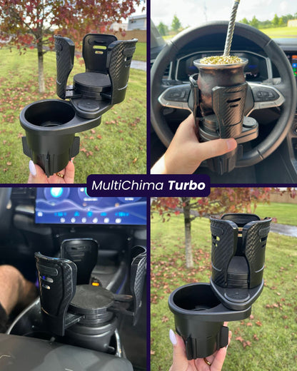 MultiChima | Suporte para Bebidas no Carro "Exclusivo 2026"