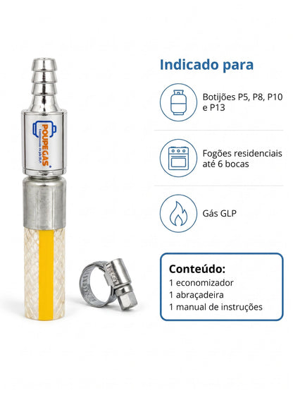 Economizador de Gás que Pode Fazer Seu Botijão Render Muito Mais | POUPEGÁS