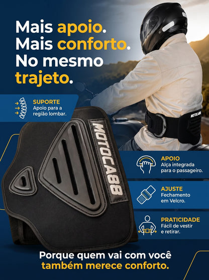 Cinta Lombar apoio para quem pilota | Mais Apoio e Conforto para Passageiro