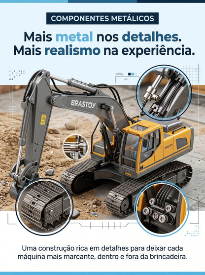 Máquinas de Construção RC com Controle Remoto | A diversão, no controle