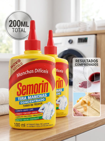 Tira Manchas Semorin | Escolha a Fórmula Certa para Cada Mancha