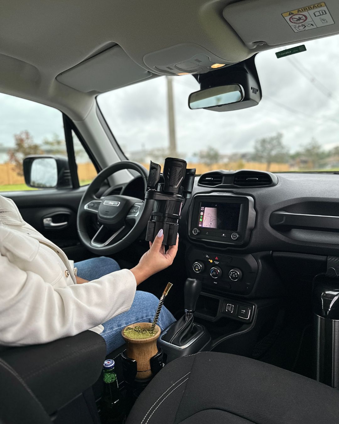 MultiChima | Suporte para Bebidas no Carro "Exclusivo 2026"