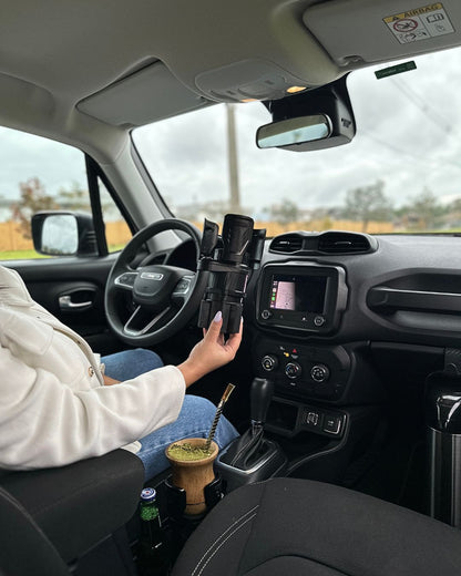 MultiChima | Suporte para Bebidas no Carro "Exclusivo 2026"