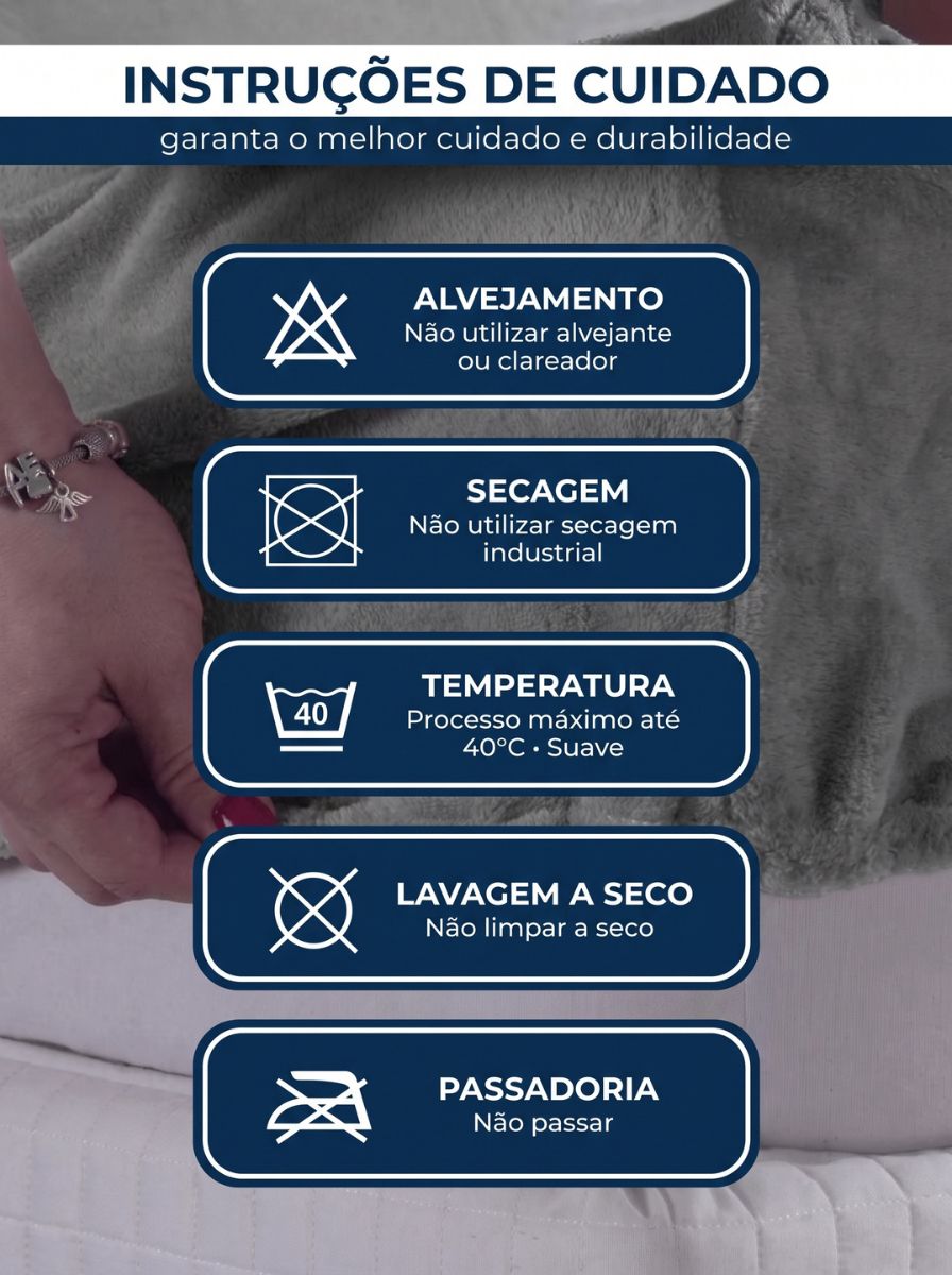 O conforto que transforma suas noites | Jogo de Lençol Plush Manta Soft 3 Peças