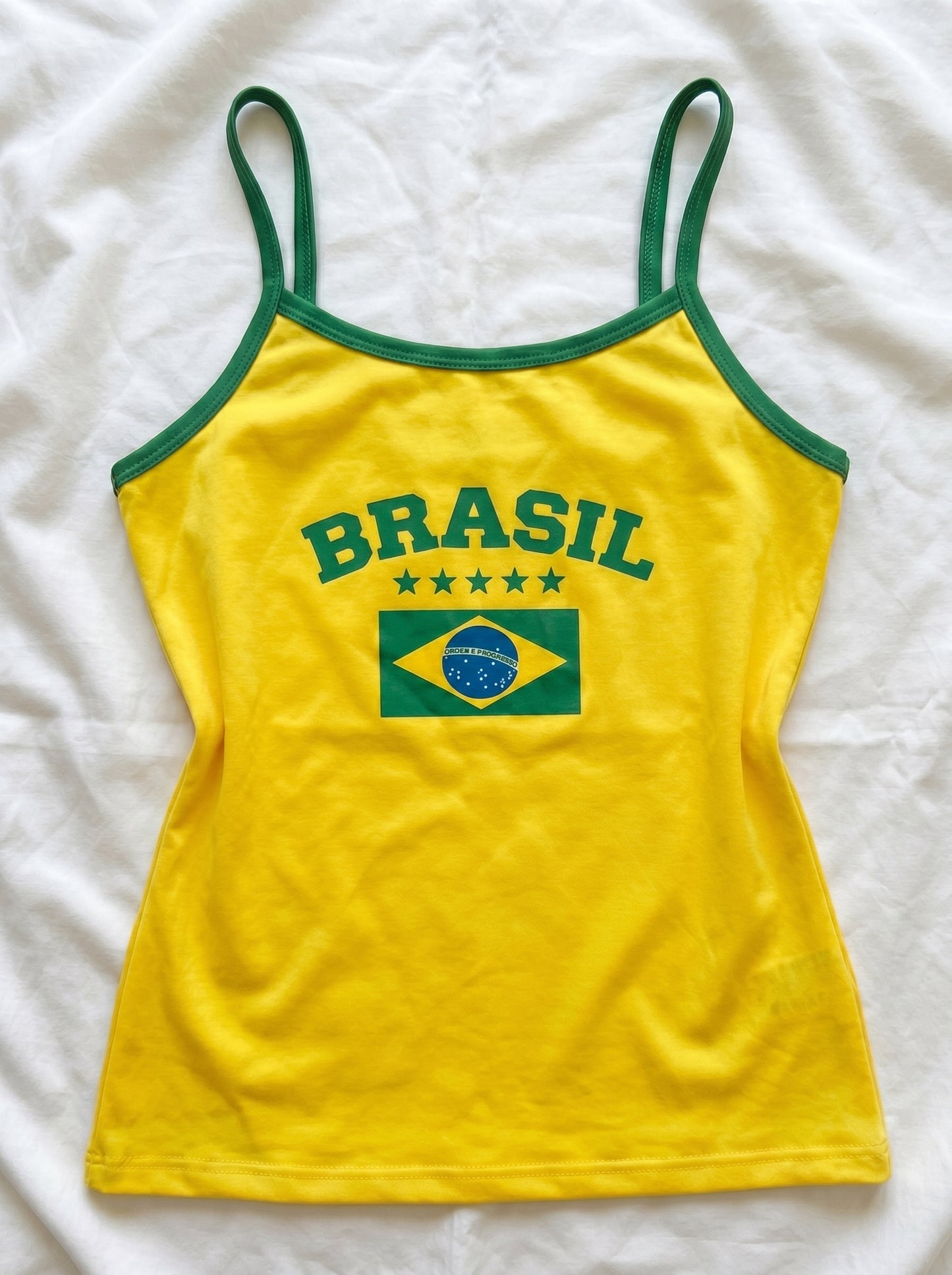 Regata Baby Look Brasil ✨