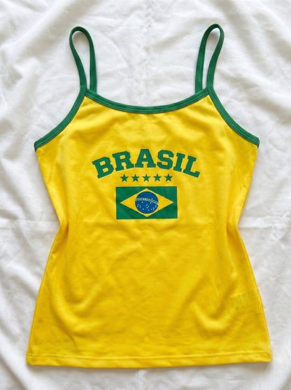 Regata Baby Look Brasil ✨